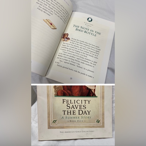 American Girl Book & Game Bundle! Includes Kit, Felicity, activity books & game - Picture 13 of 16